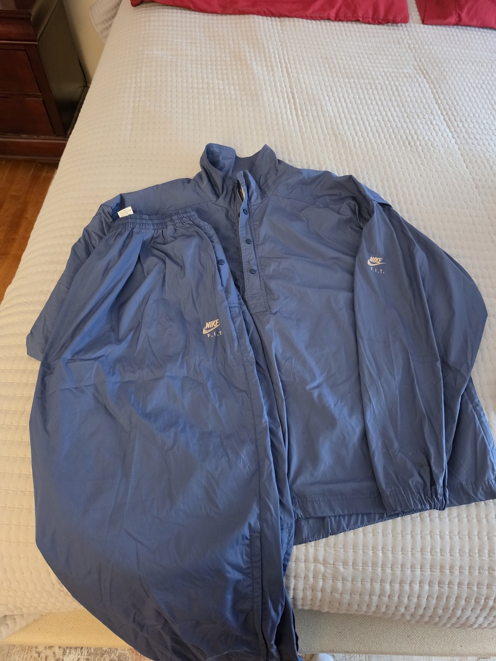 Nike Men’s Slate Blue Lightweight Track Jacket and Pants Set